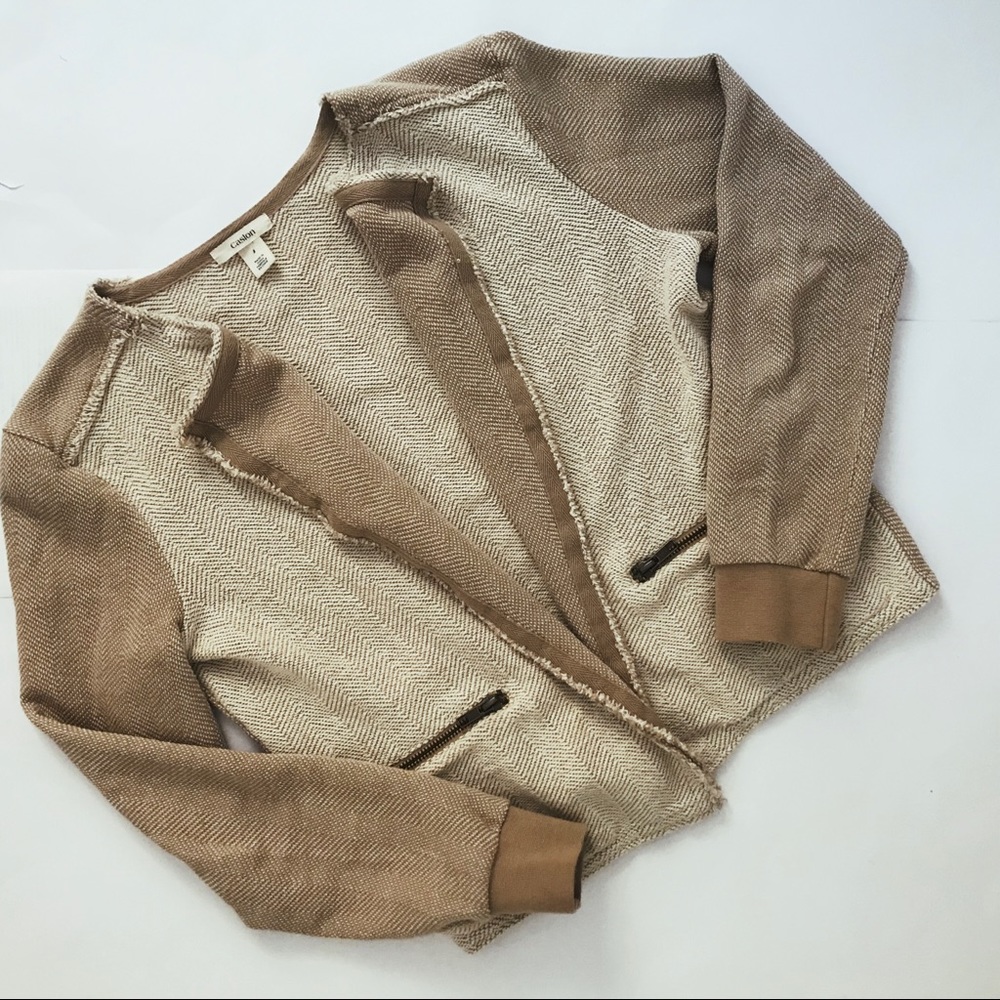 Caslon Knit Herringbone Jacket